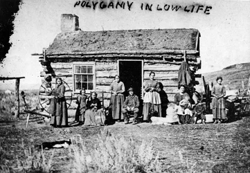 Polygami i lavt liv, ca. 1860